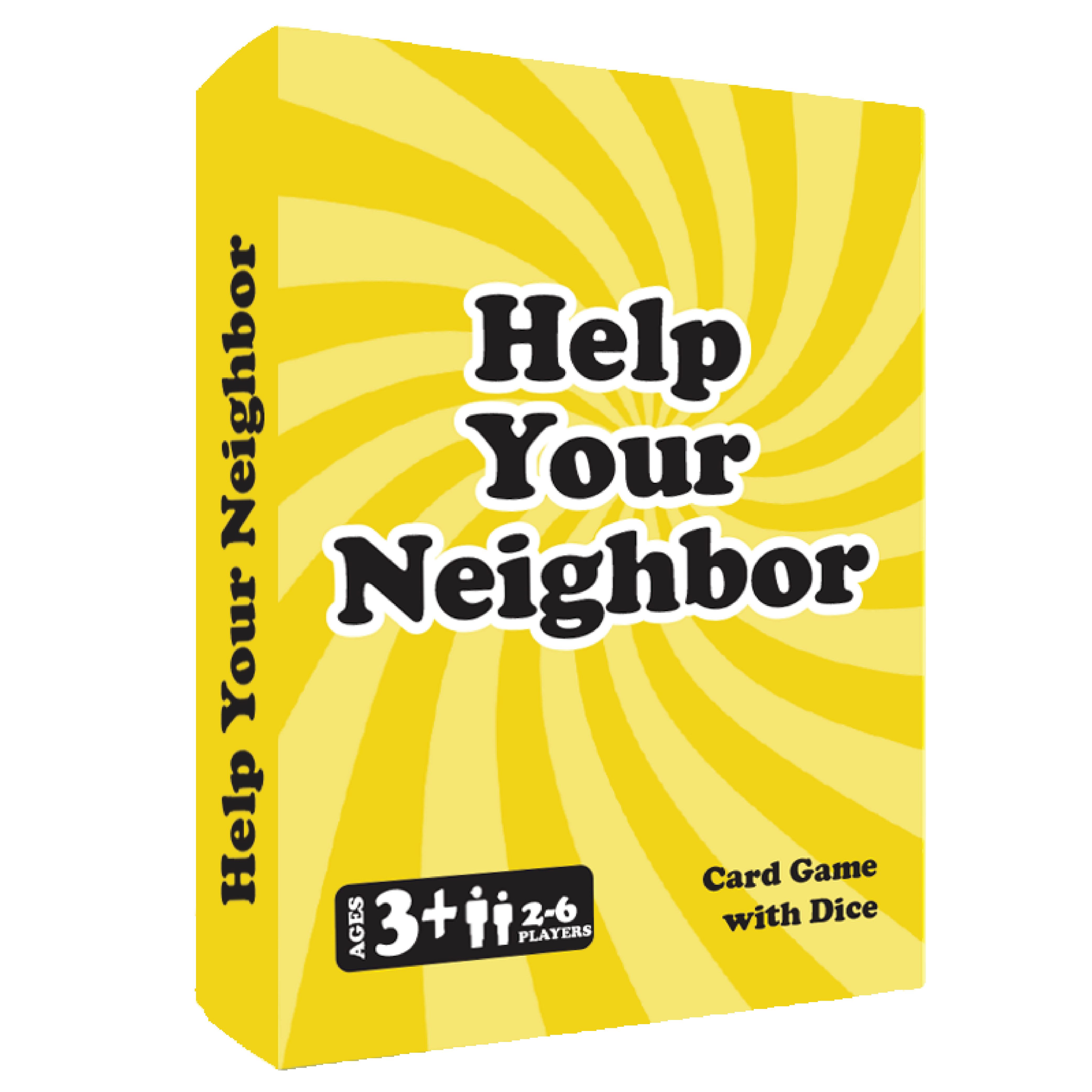 Help Your Neighbor Card & Dice Game